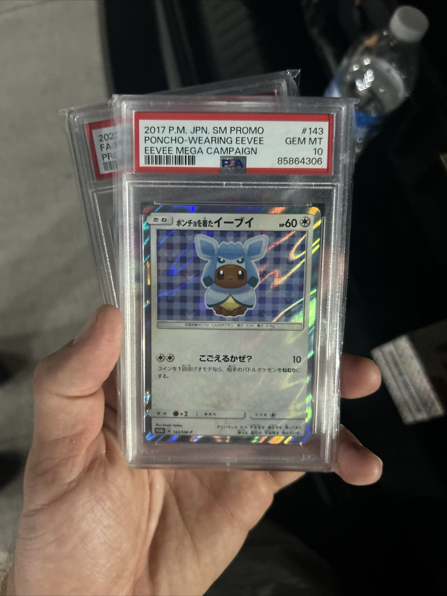 Poncho Eevee Japan PSA 10