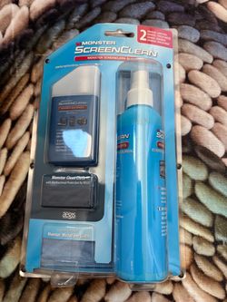 Monster ScreenClean Dual Pack Cleaning Kit