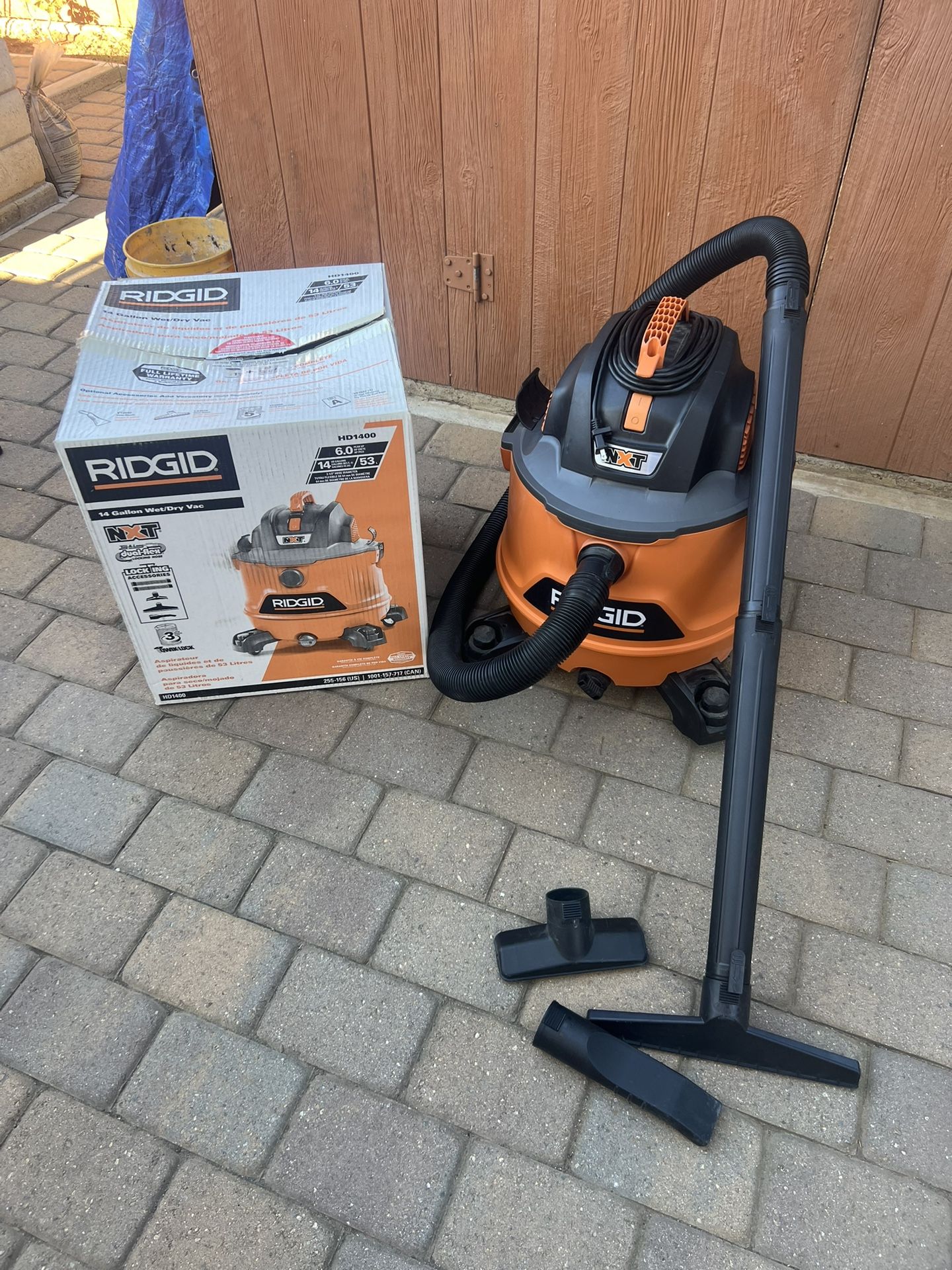 Rigid NXT 14 Gallon Wet/Dry vac