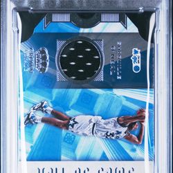 2019 Panini Crown Royale #HFSO SHAQUILLE O’NEAL Memorabilia Hall Of Fame Game-Worn Jersey Patch - GRADED PSA 8 NM-MINT 🔥 