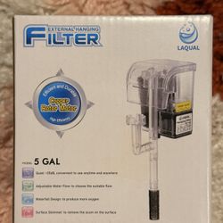 Hang On Back Aquarium Filter With Surface Skimmer