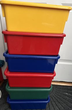 Kids Multi Colors Storage Containers 