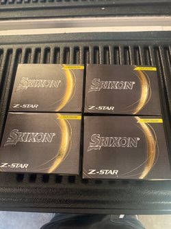 4 dozen srixon z star yellow golf balls