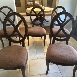 Hutch, Chairs And Rug