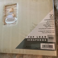 New Wedding Scrapbook  20 Page 12 X 12 Acid Free