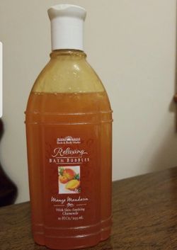 Mango mandrarin bubble bath