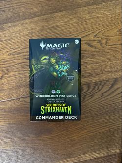 MTG Strixhaven Witherbloom Pestilence Commander Deck Sealed