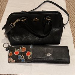 Coach Crossbody Purse Wallet ID Wallet