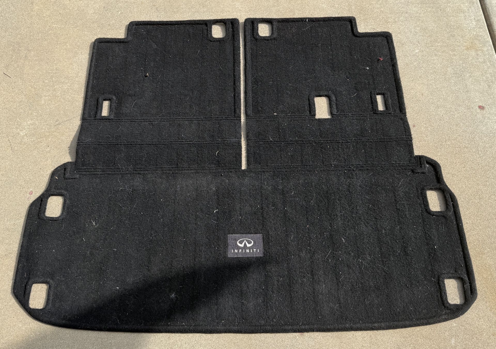 2014 to 2020 Infiniti QX60 All Season Rear Cargo Mat