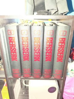 BERSERK BOOKS 1-5 $100