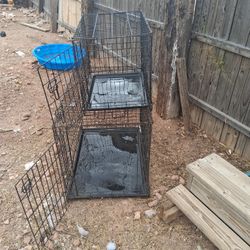 Animal Carrier/ Cages Large And Medium 