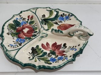 60’s Italian Pottery Serving Dish