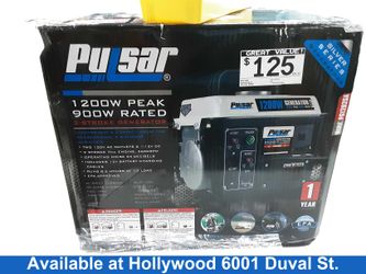 Pulsar Pg1202sa Black Generator