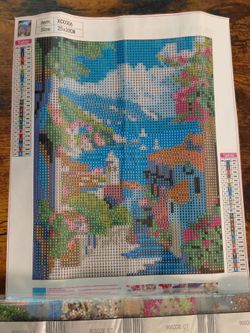 10x20 scenic diamond painting