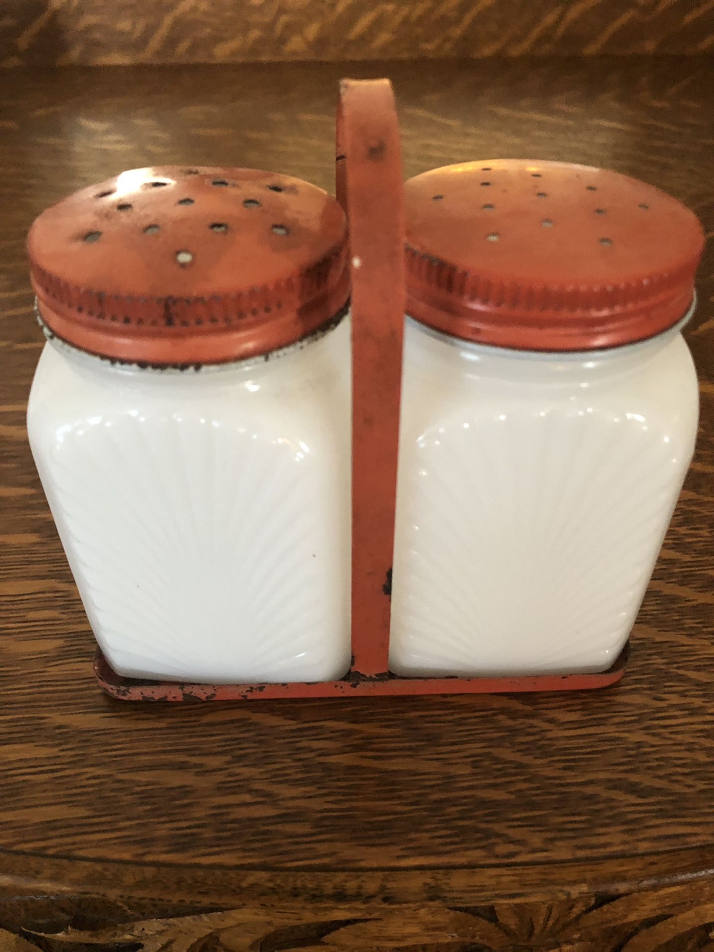 Rustic Farmhouse Salt and Pepper Shakers