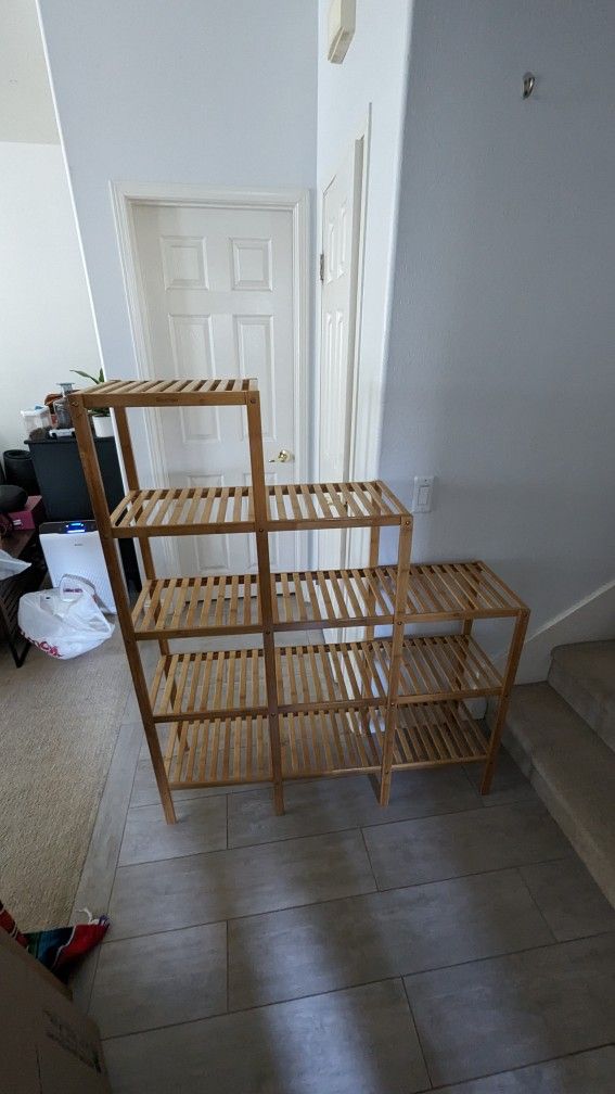 Bamboo Storage Rack 