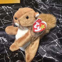 Ty Beanie Baby Nuts Rare. 