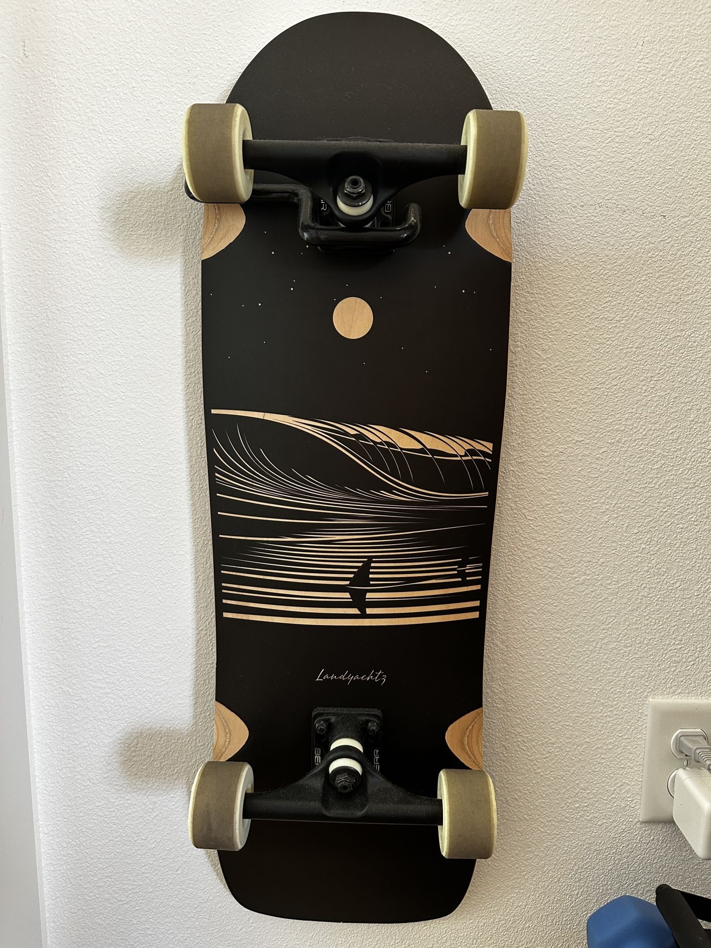 Landyachtz ATV Ditch Life Dark Wave Skateboard
