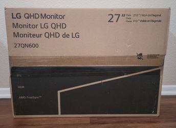 LG 27QN(contact info removed)px QHD IPS Gaming Monitor