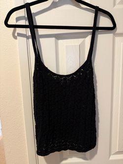 Wilfred Aritzia crochet top