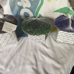 Princess House Decorating Crystals Trio + Bonus 