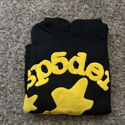 Yellow And Black Hoodie 