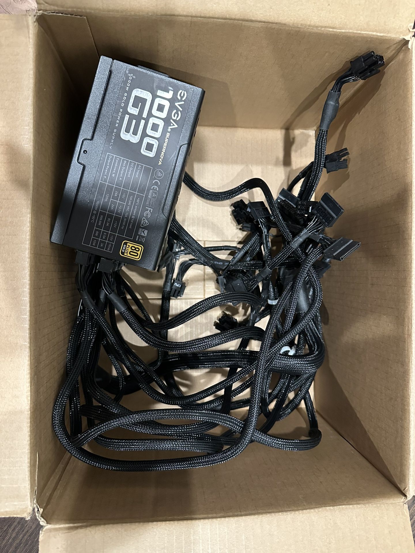 EVGA SuperNOVA 1000 G3 1000W Power Supply PSU