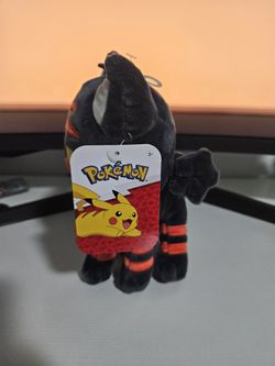 Official Pokémon Litten Plush 8" Sun & Moon Stuffed Animal Cat TOMY Jazwares EUC