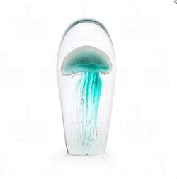Dynasty Gallery’s Glass Jellyfish Sculpture (Read Description)