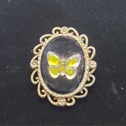 Vintage butterfly brooch