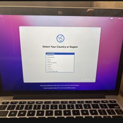 2015 APPLE MACBOOK PRO 13” 2.7ghz i5 8GB ram 512GB SSD