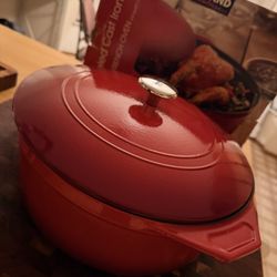 Kirkland Signature Enameled Cast Iron French Oven 6.5Qt