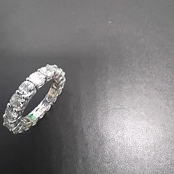 Sterling Silver Eternity Band Ring