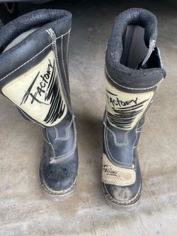 Factory Motocross dirt bike boots