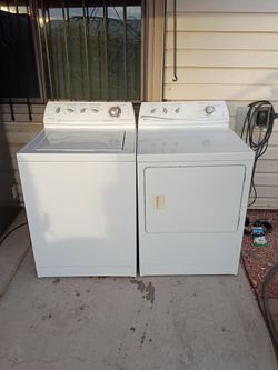 Maytag Heavy Duty Washer and Electric Dryer