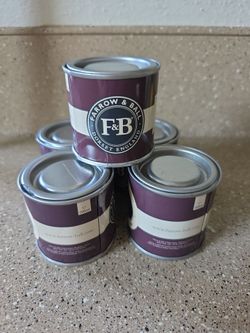 5 Sample Pots Farrow & Ball Paint