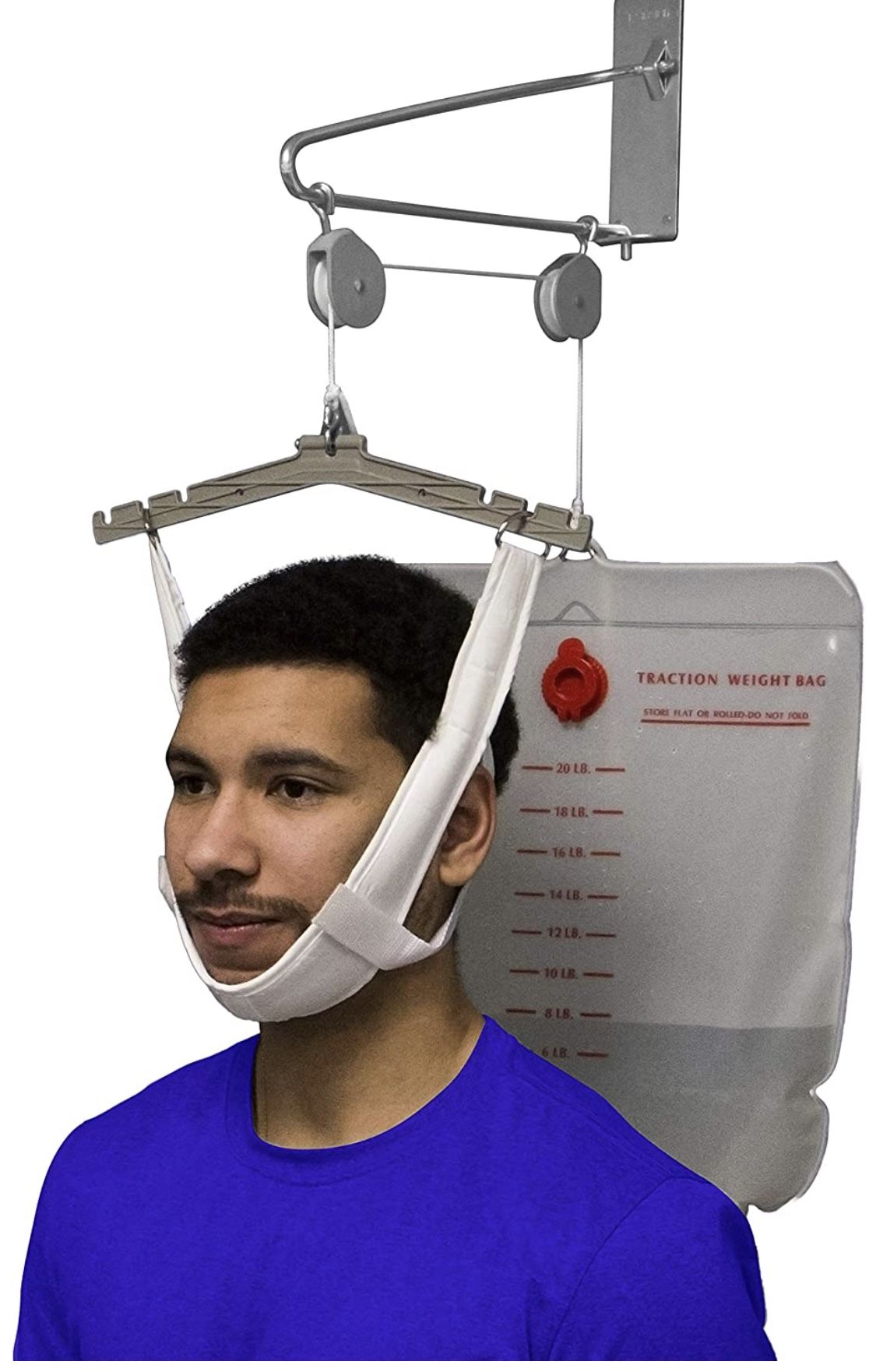 NIP OTC Orthopedic Cervical Traction Kit Brand New with Box and Directions