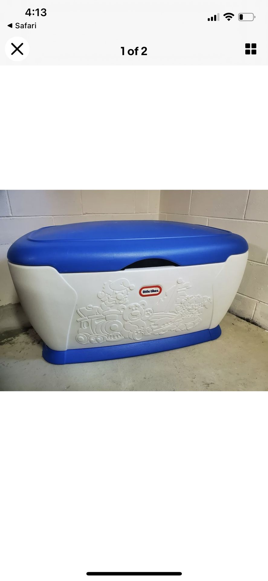 Little Tikes Toy Box