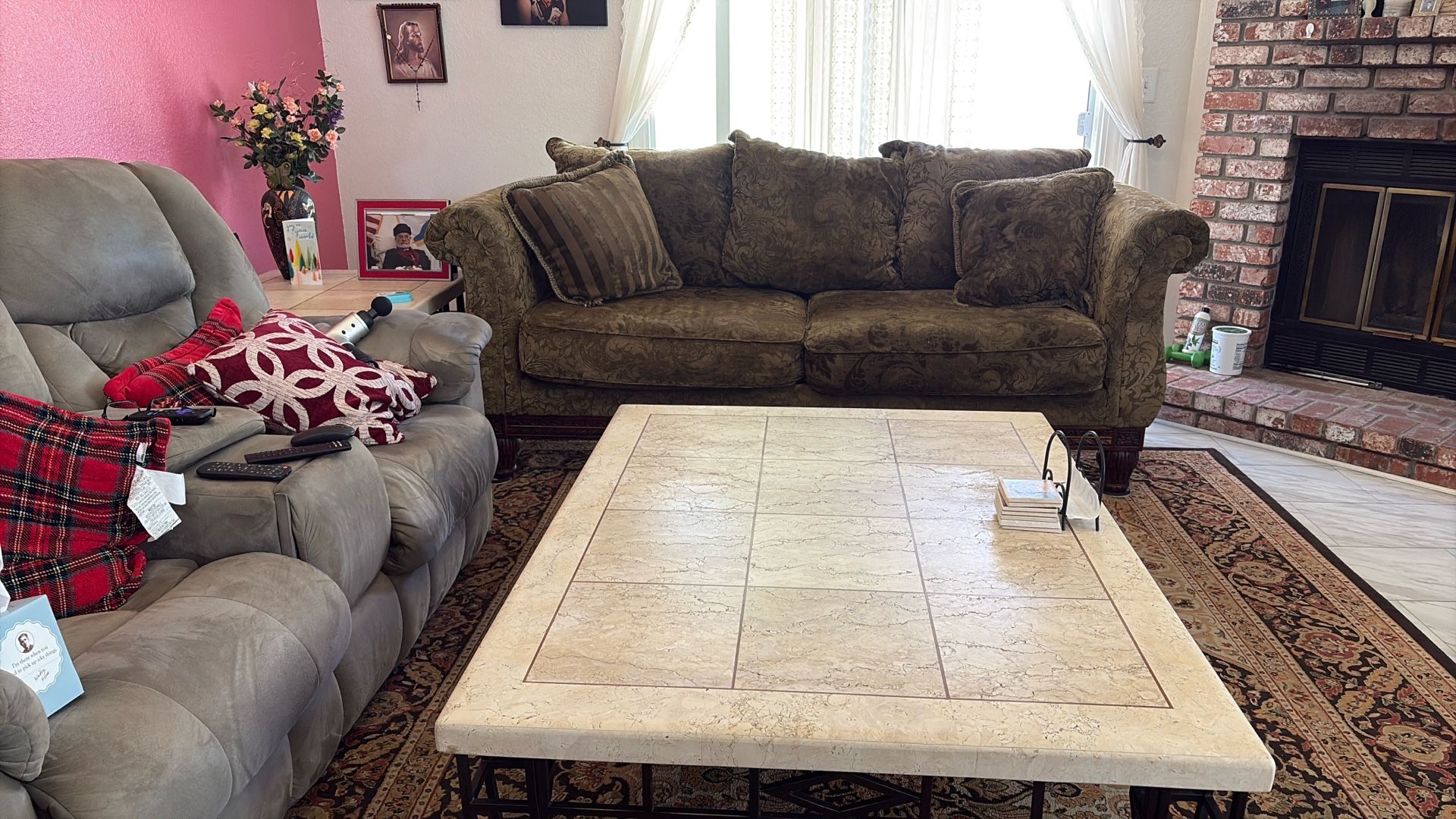 Sofa and Love Seat