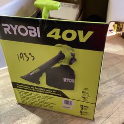 Ryobi 40V Leaf Vacuum 
