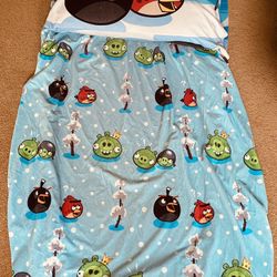 3-piece Angry Birds Twin Bedding 