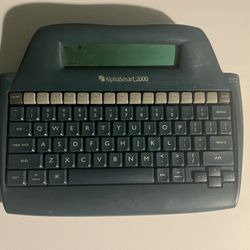 2 AlphaSmart 2000 Portable Keyboard Word Processor Tested READ DESCRIPTION