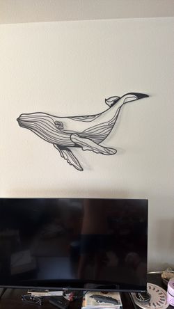 Metal Humpback Whale