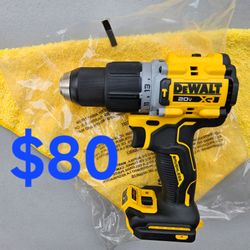 $80 New Dewalt 20-V hammer drill 2-Speed  with ANTI-ROTATION SYSTEM (Tool-Only) model DCD806