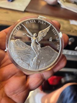 5 Oz  silver coin