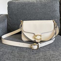 Brand New Coach Tabby Handbag - Chalk 