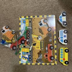 Melissa & Doug Wooden Puzzle, Little People, Toys