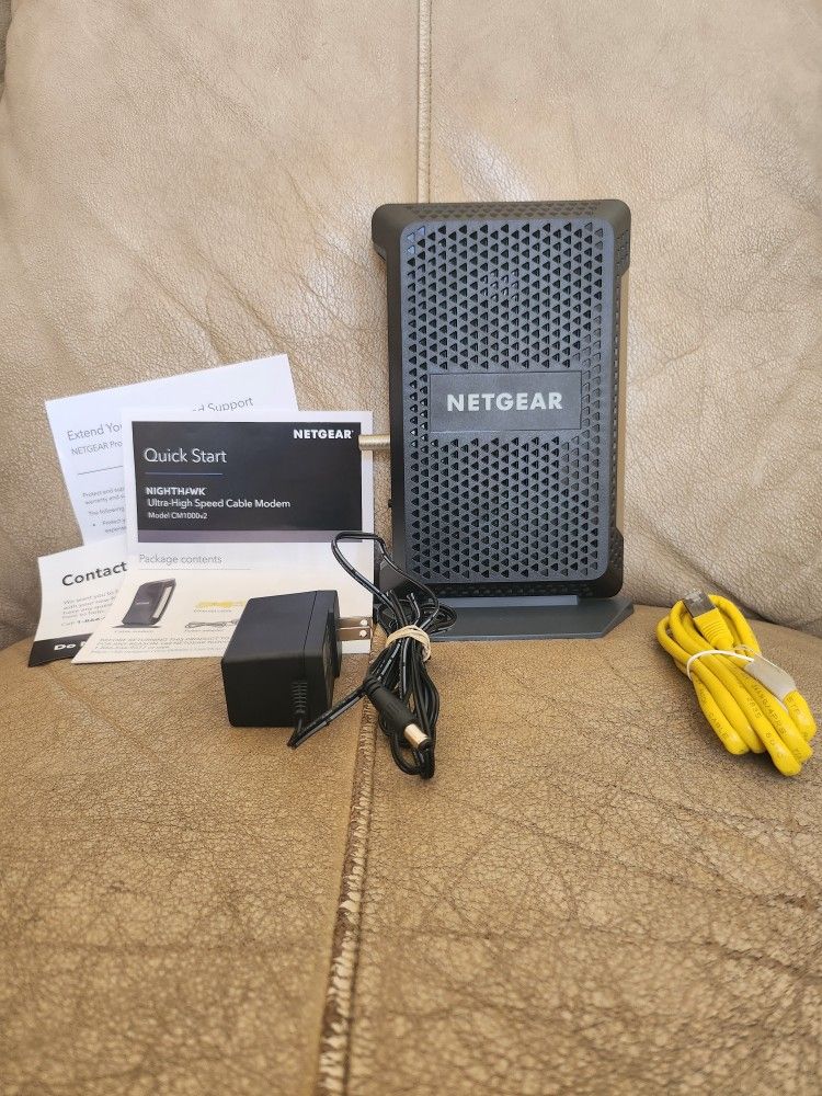 Netgear Nighthawk CM1000V2 Ultra-High Speed Cable Modem DOCSIS 3.1 NEW