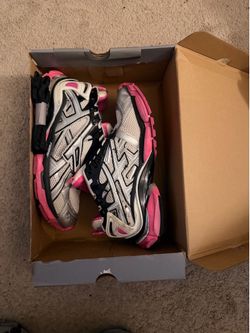 Balenciaga Pink Runners Size 12