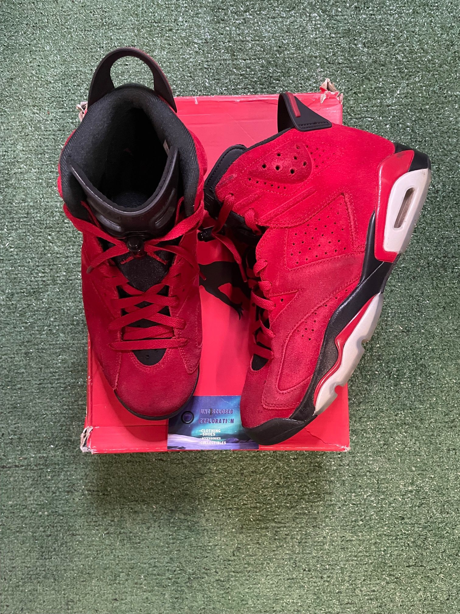 Air Jordan 6 Retro Toro bravo size 9.5men/11women